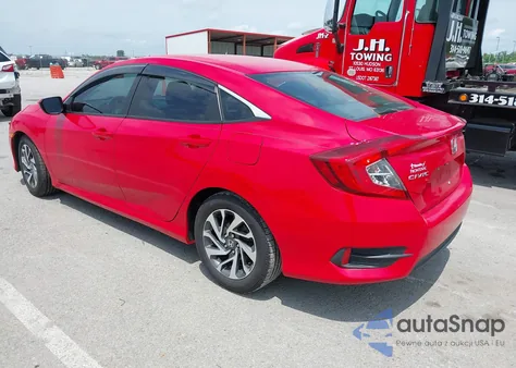 2016 Honda Civic Ex z USA, uszkodzony, nr VIN 2HGFC2F73GH542900